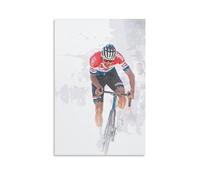 Poster su tela con stampa ad alta definizione di Mathieu Van Der Poel, per casa e ufficio, decorazione da parete, 50 x 75 cm