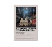 Poster su tela con stampa artistica da parete di Miss Peregrine's Home for Peculiar Children6, arte moderna per soggiorno, 40 x 60 cm, senza cornice