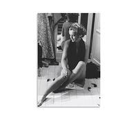 Poster su tela con stampa artistica su tela, con vincitori del premio della migliore attrice, Romy Schneider, 30 x 45 cm