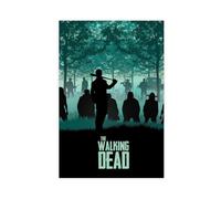 Poster su tela con stampa di American Horror TV Fear The Walking Dead (5), decorazione artistica da parete per soggiorno e camera da letto, 30 x 45 cm