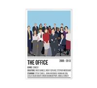Poster su tela con stampa di The Office USA, decorazione artistica da parete per soggiorno e camera da letto, senza cornice, 30 x 45 cm