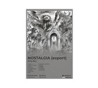 Poster su tela con stampa di Tony Boy Hip Hop Music Rap Nostalgia, decorazione per camera da letto, ufficio, camera da letto, regalo, 30 x 45 cm