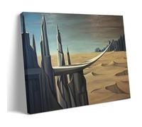 Poster su tela con stampa fotografica di Kay Sage Construction Ahead of 1940, decorazione per la casa, con cornice, 60 x 90 cm