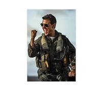 Poster su tela con Tom Cruise, decorazione per camera da letto, sport, ufficio, stanza, regalo, senza cornice, 30 x 45 cm
