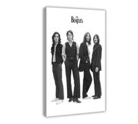 Poster su tela dei Beatles, decorazione per camera da letto, ufficio, stanza, regalo, 60 x 90 cm