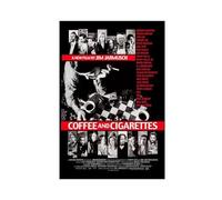 Poster su tela del film Coffee And Cigarettes, decorazione per camera da letto, sport, ufficio, camera da letto, regalo, senza cornice, 30 x 45 cm
