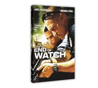 Poster su tela del film End of Watch, decorazione per camera da letto, sport, ufficio, camera da letto, regalo, stile cornice, 30 x 45 cm
