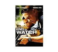 Poster su tela del film End of Watch, decorazione per camera da letto, sport, ufficio, stanza, regalo, senza cornice, 50 x 75 cm