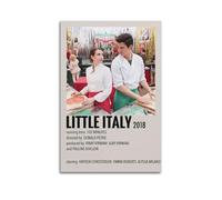 Poster su tela del film Little Italy, decorazione artistica da parete, stile vintage, per soggiorno, camera da letto, 20 x 30 cm, senza cornice