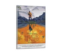 Poster su tela del film The Deer Hunter, decorazione per camera da letto, soggiorno, pareti, 30 x 45 cm, stile cornice