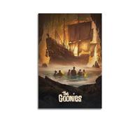 Poster su tela del film The Goonies, decorazione per camera da letto, soggiorno, pareti, 40 x 60 cm, senza cornice