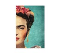 Poster su tela di Frida Kahlo, decorazione artistica da parete per soggiorno, camera da letto, senza cornice, 20 x 30 cm