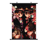 Poster su tela di Hanako Kun, con scritta "Toilet Bound", Yugi, Amane, Yugi, Tsukasa, da appendere, decorazione per la casa, 40 x 60 cm
