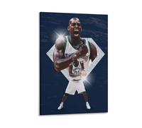 Poster su tela di Kevin Garnett, stampa artistica da parete per la decorazione della stanza, 60 x 90 cm