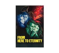 Poster su tela "From Here to Eternity", decorazione per camera da letto, ufficio, stanza, regalo, 20 x 30 cm