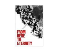 Poster su tela "From Here to Eternity", decorazione per camera da letto, ufficio, stanza, regalo, 30 x 45 cm