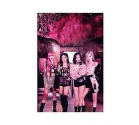 Poster su tela K-pop BLACKPINK (4), decorazione per camera da letto, sport, ufficio, camera da letto, regalo, 50 x 75 cm