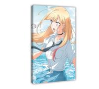 Poster su tela, motivo anime My Dress-Up Darling 22, decorazione artistica da parete per soggiorno e camera da letto, con cornice, 50 x 75 cm