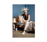 Poster su tela, motivo: attore Aarón Piper, Aaron Piper, 4 poster su tela, decorazione per camera da letto, ufficio, camera da letto, regalo, 50 x 75 cm