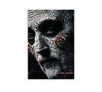 Poster su tela, motivo: film horror Saw Legacy GR, poster decorativo da parete su tela, stampa artistica moderna per la camera da letto, poster decorativo 40 x 60 cm