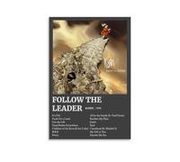Poster su tela, motivo: Follow The Leader, poster artistico da parete per soggiorno, 30 x 45 cm, senza cornice