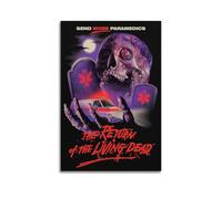 Poster su tela, motivo "Il ritorno dei morti viventi", poster decorativo da parete con stampa moderna per camera da letto, per camera da letto, 50 x 75 cm