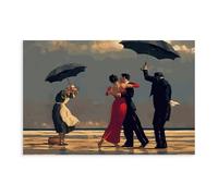 Poster su tela, motivo: Jack Vettriano The Singing Butler, decorazione per camera da letto, sport, ufficio, camera da letto, regalo, senza cornice, 30 x 45 cm