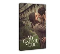 Poster su tela, motivo: My Oxford Year (2025), decorazione artistica da parete per soggiorno, camera da letto, 20 x 30 cm