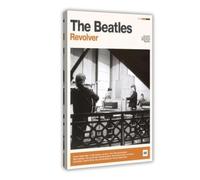 Poster su tela, motivo: The Beatles-Revolver, stile vintage, decorazione per camera da letto, ufficio, camera da letto, regalo, 50 x 75 cm