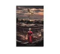 Poster su tela, motivo: The Hunger Games, La ballata di uccelli canori e serpenti (5), decorazione artistica da parete decorativa vintage per soggiorno e camera da letto, 20 x 30 cm, senza cornice