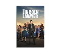 Poster su tela, motivo The Lincoln Lawyer, serie TV, poster decorativo da parete su tela, stampa moderna, poster decorativo per camera da letto, 20 x 30 cm