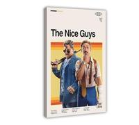 Poster su tela, motivo: The Nice Guys, decorazione artistica da parete per soggiorno, camera da letto, 40 x 60 cm