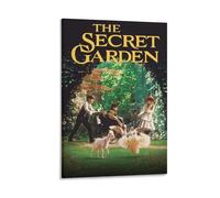 Poster su tela, motivo: The Secret Garden, film letterario classico, decorazione artistica da parete con natura incantevole (10), stampe artistiche da parete per la casa, decorazione moderna (30 x 45