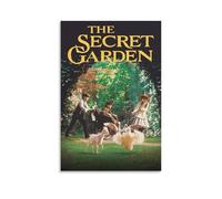 Poster su tela, motivo: The Secret Garden, film letterario classico, decorazione artistica da parete con natura incantevole (9), stampa artistica da parete su tela, poster, opere d'arte per la