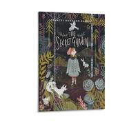Poster su tela, motivo: The Secret Garden, film letterario classico, decorazione artistica da parete con natura incantevole (7), stampa artistica da parete decorativa su tela, decorazione moderna, 30