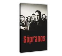 Poster su tela, motivo: The Sopranos Show di David Chase del 1999, decorazione per camera da letto, ufficio, stanza, regalo, 40 x 60 cm