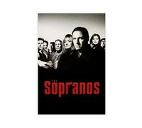 Poster su tela, motivo: The Sopranos Show di David Chase del 1999, decorazione per camera da letto, ufficio, camera da letto, regalo, 30 x 45 cm