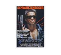 Poster su tela, motivo: The Terminator, iconico film di fantascienza con un assassino cyborg dal futuro (21), stampe artistiche da appendere per foto, decorazione per la casa, poster artistici, 40 x