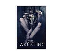 Poster su tela, motivo: The Wretched, classico film thriller vintage, 6 poster su tela, decorazione per camera da letto, ufficio, camera da letto, regalo, 60 x 90 cm