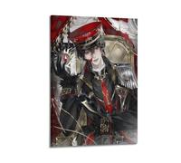 Poster su tela, motivo: viaggiatore con gioco e spazio, decorazione moderna su tela, poster decorativo per camera da letto, 40 x 60 cm