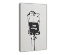 Poster su tela per infusione endovenosa, introduzione medica, decorazione artistica da parete per soggiorno, camera da letto, 60 x 90 cm