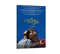 Poster su tela per la casa con scritta "Call Me by Your Name" - Stampa moderna per camera da letto, 30 x 45 cm