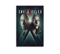 Poster su tela per la stagione 10 di X-Files, poster decorativo da parete e stampa artistica moderna per camera da letto, poster decorativo per camera da letto (60 x 90 cm)