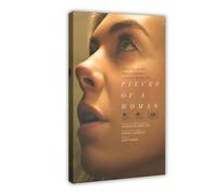 Poster su tela "Pieces of A Woman", decorazione per camera da letto, ufficio, camera da letto, regalo, 20 x 30 cm