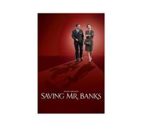 Poster su tela "Saving Mr. Banks", decorazione per camera da letto, ufficio, stanza, regalo, 40 x 60 cm
