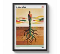 Poster SUD SOUND SYSTEM - LE RADICI CA TIENI Stampa Fotografica Musica QR Code