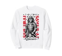 Poster sulla Storia Marziale di Samurai Warrior Bold Ink Felpa