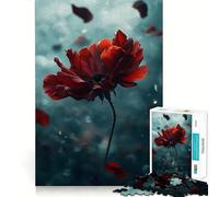 Poster surrealista Petali dell'Infinito, puzzle da 1000 pezzi per adolescenti, gioco per esercizi mentali, momento di condivisione, taglio di precisione, pezzo da collezione 38x52cm