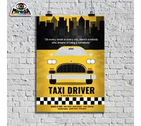 POSTER TAXI DRIVER TAXISTA MARTIN SCORSESE DE NIRO NEW YORK CULT MOVIE FILM CITY