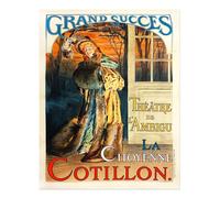 Poster teatro vintage arte da parete - stampa fine art La Citoyenne Cotillon